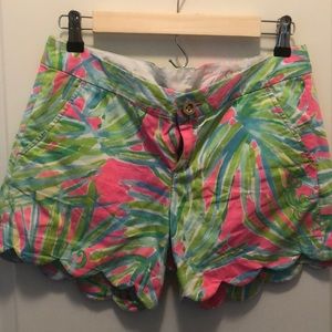 Lilly Pulitzer Buttercup shorts size 0